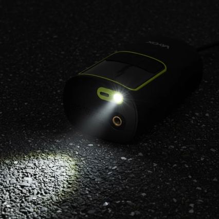 Compressore d'aria digitale tascabile 5V 4000 mAh, nero