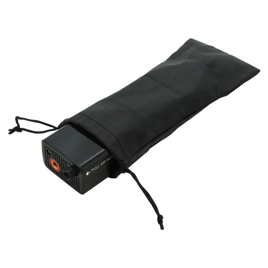 Compressore digitale tascabile 4000 mAh 5V nero