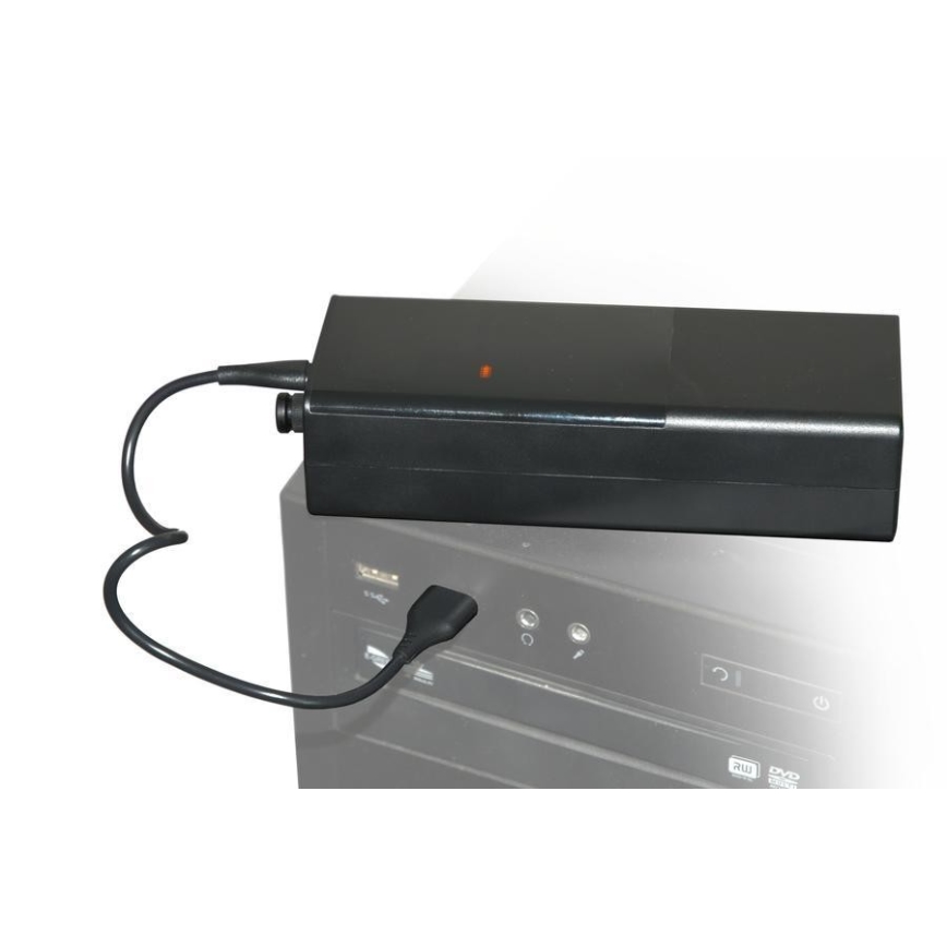 Compressore digitale tascabile 4000 mAh 5V nero