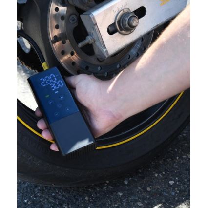 Compressore portatile digitale 4000 mAh 5V nero