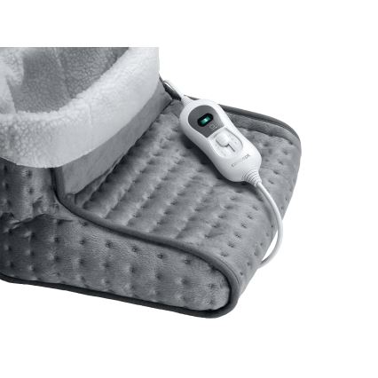 Concept BV1020 - Scaldapiedi elettrico 100W/230V 30x30 cm grigio/bianco