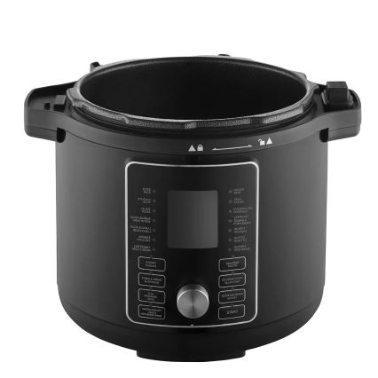 Concept CK8000 - Pentola a pressione elettrica multifunzionale e friggitrice ad aria 5,6 l 11 in 1 1500W/230V nero