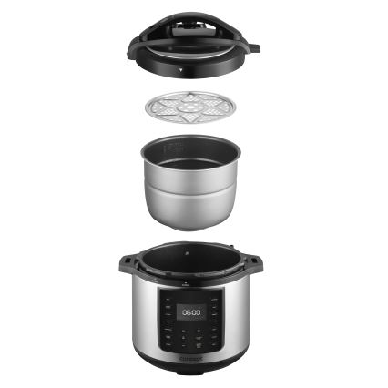 Concept CK8001 - Pentola a pressione elettrica multifunzione 5,6 l 1000W/230V Wi-Fi acciaio inossidabile