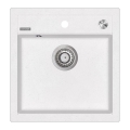 Concept DG00C50WH - Lavello da cucina CUBIS 49x51 cm granito/bianco
