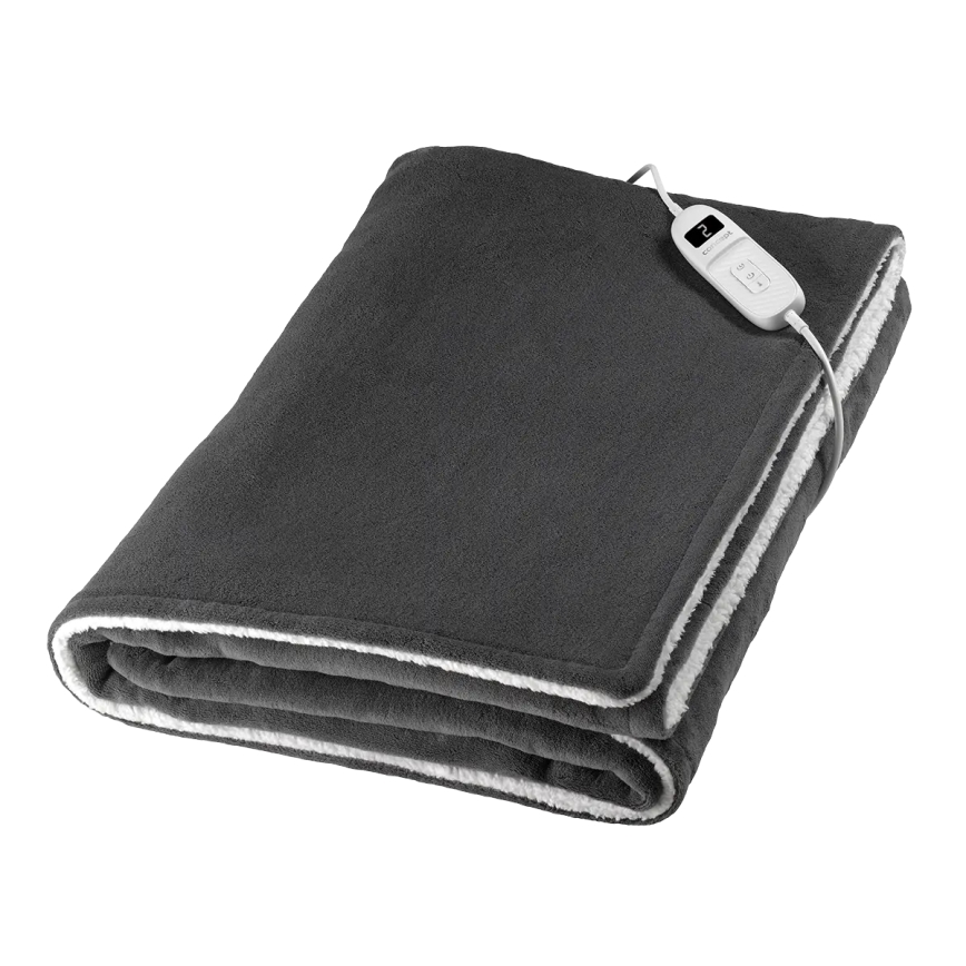 Concept DV7420 - Coperta elettrica riscaldante 160W/230V 180x130 cm grigia/bianca