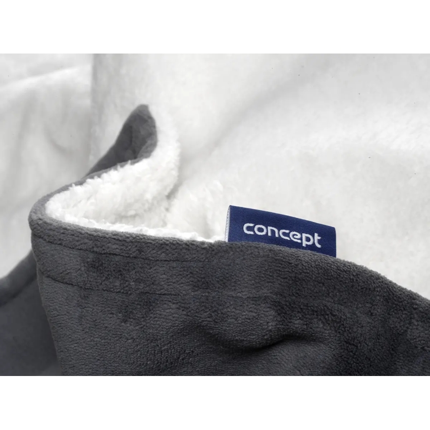 Concept DV7420 - Coperta elettrica riscaldante 160W/230V 180x130 cm grigia/bianca