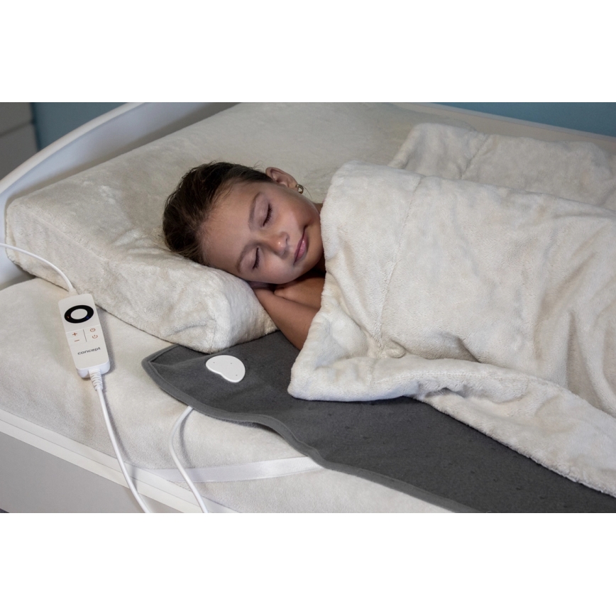 Concept DV7430 - Tappetino riscaldante elettrico 100W/230V 150x80 cm grigio