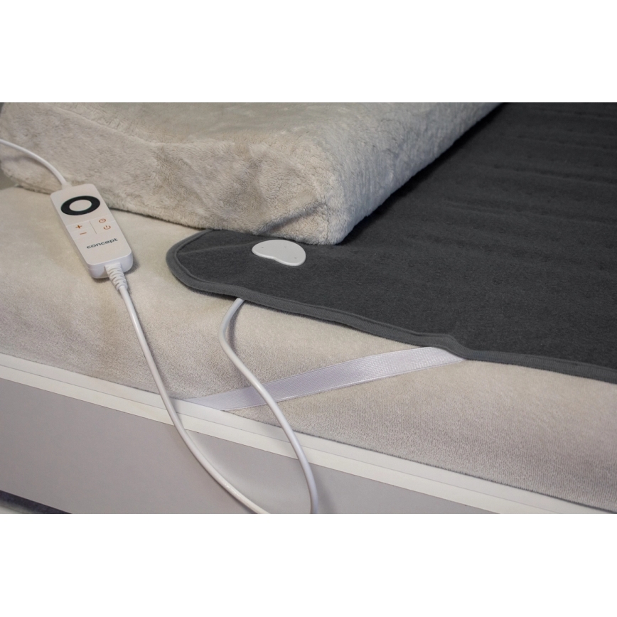 Concept DV7430 - Tappetino riscaldante elettrico 100W/230V 150x80 cm grigio