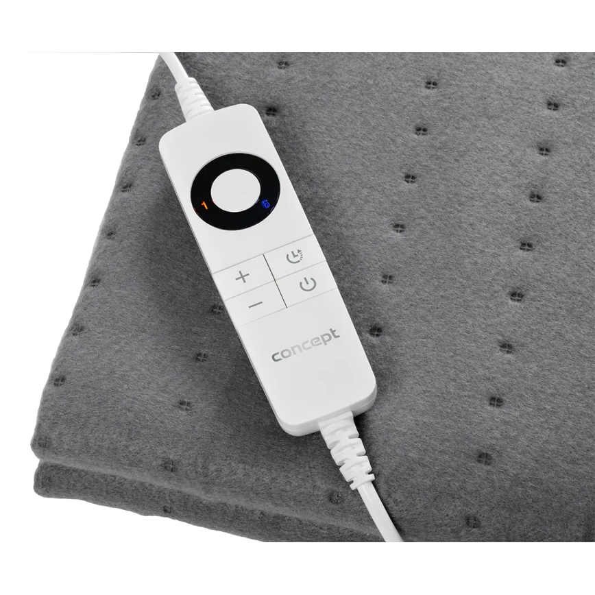 Concept DV7430 - Tappetino riscaldante elettrico 100W/230V 150x80 cm grigio