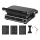 Concept ge3550 - Griglia a contatto con sonda di temperatura 2000W/230V nero