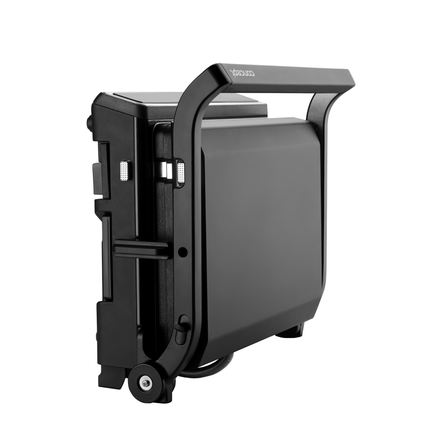 Concept ge3550 - Griglia a contatto con sonda di temperatura 2000W/230V nero