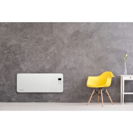 Concept KS4000 - Stufa/convettore elettrico 1000/2000W IP24 bianco + telecomando