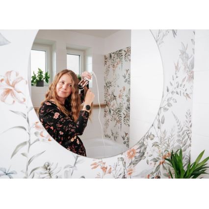 Concept KT2140 - Arricciacapelli triplo GLAM STYLE 100W/230V bianco/oro rosa