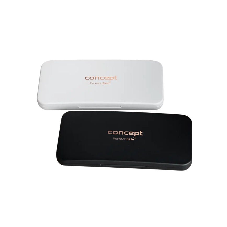 Concept KZ2010 - Specchietto cosmetico tascabile a LED PERFECT SKIN LED/1,5W/5V 4500-5500K 300 mAh bianco