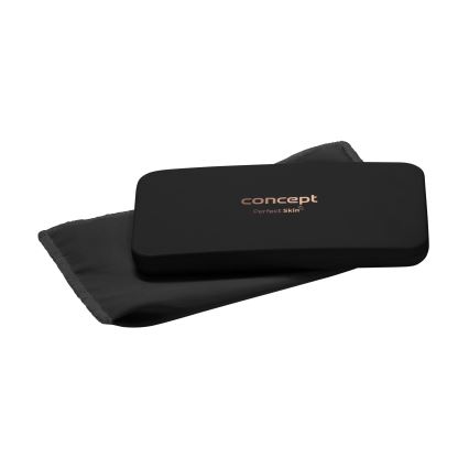 Concept KZ2020 - Specchietto cosmetico tascabile PERFECT SKIN con illuminazione LED/1,5W/5V 4500-5500K 300 mAh nero