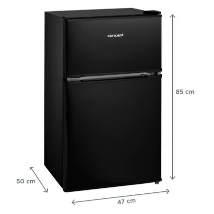 Concept LFT2047bcN - Frigorifero con congelatore 87 l nero