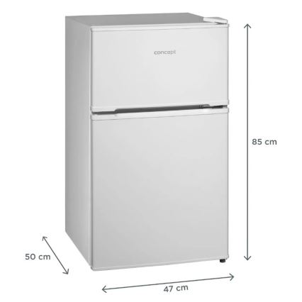 Concept LFT2047whN - Frigorifero combinato 87 l bianco