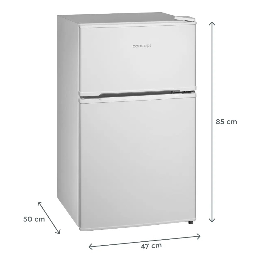 Concept LFT2047whN - Frigorifero combinato 87 l bianco