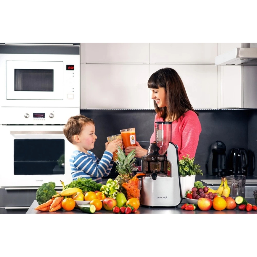 Concept LO7065 - Estrattore a coclea 3 in 1 240W/230V grigio