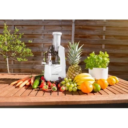 Concept LO7066 - Estrattore di succo a coclea 3 in 1 240W/230V bianco