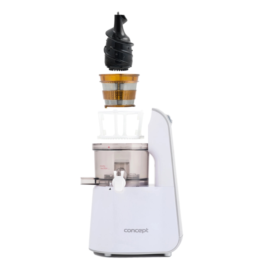 Concept LO7066 - Estrattore di succo a coclea 3 in 1 240W/230V bianco