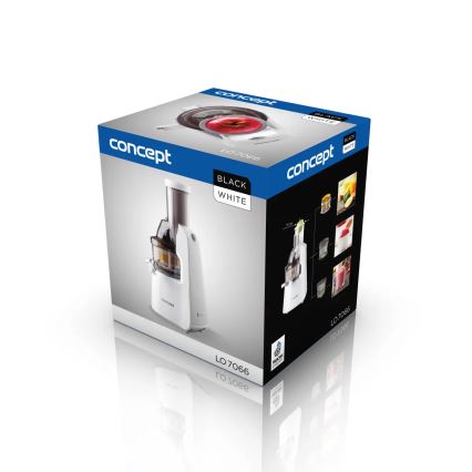 Concept LO7066 - Estrattore di succo a coclea 3 in 1 240W/230V bianco
