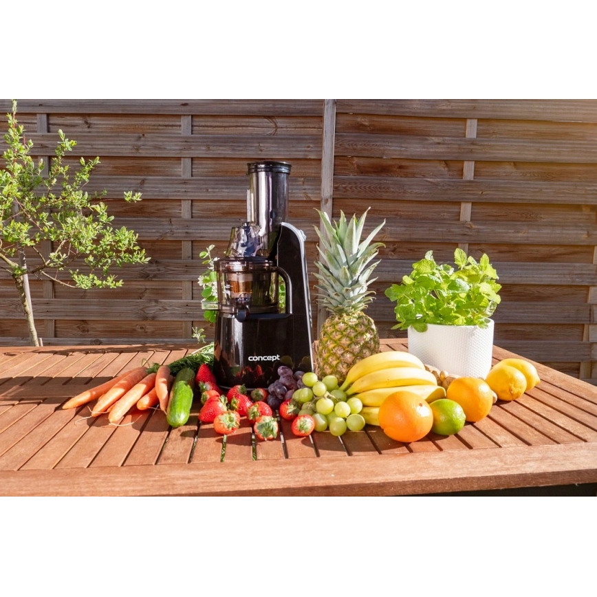 Concept LO7067 - Estrattore di succo a coclea 3-in-1 240W/230V nero