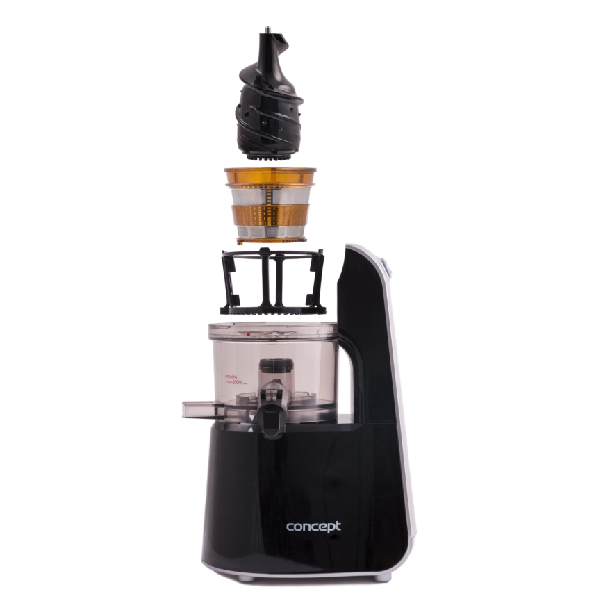 Concept LO7067 - Estrattore di succo a coclea 3-in-1 240W/230V nero