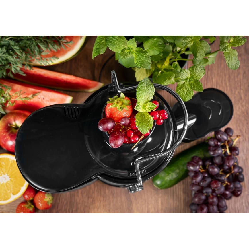 Concept LO7095 - Spremiagrumi centrifugo 1000W/230V nero/acciaio inox