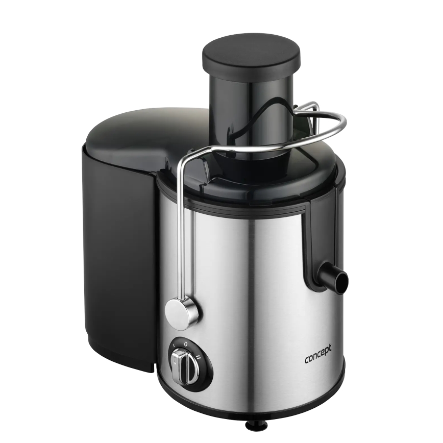 Concept LO7095 - Spremiagrumi centrifugo 1000W/230V nero/acciaio inox