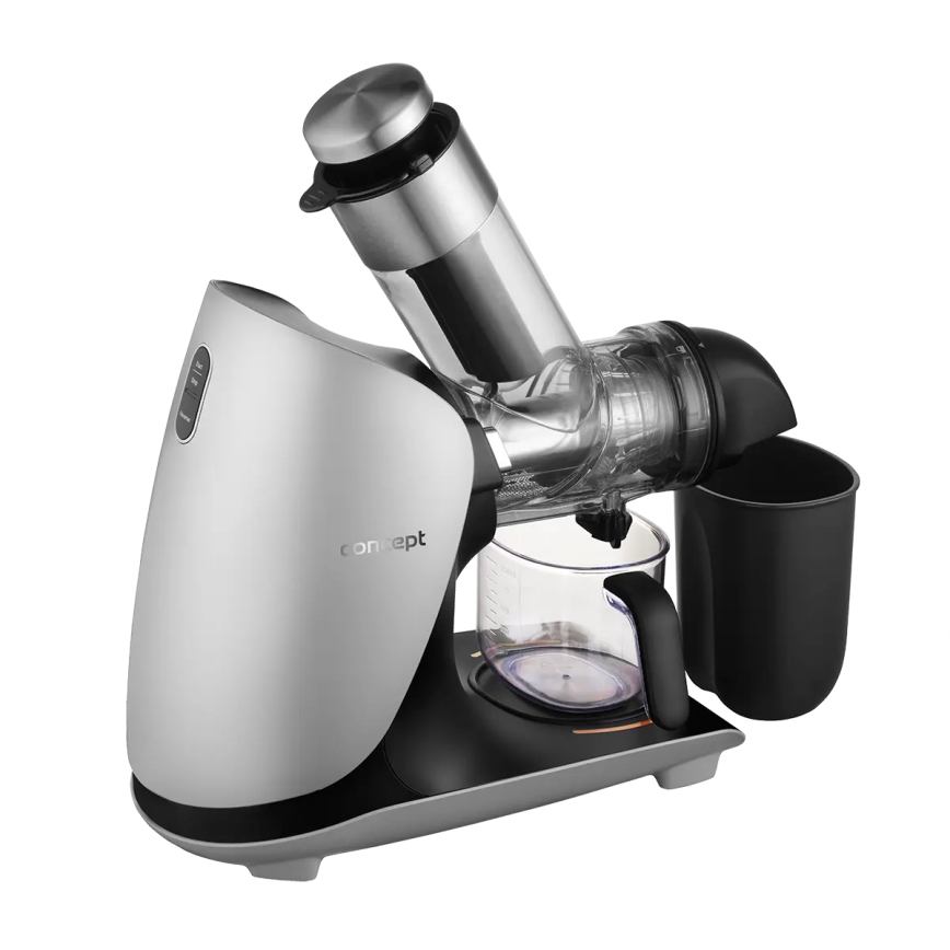 Concept LO7250 - Estrattore di succo orizzontale a coclea 200W/230V nero/acciaio inox