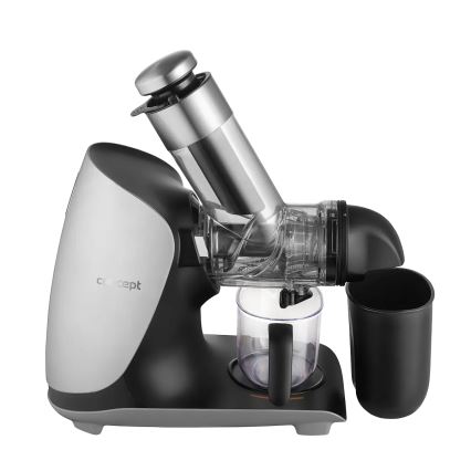 Concept LO7250 - Estrattore di succo orizzontale a coclea 200W/230V nero/acciaio inox