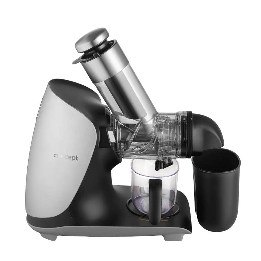 Concept LO7250 - Estrattore di succo orizzontale a coclea 200W/230V nero/acciaio inox