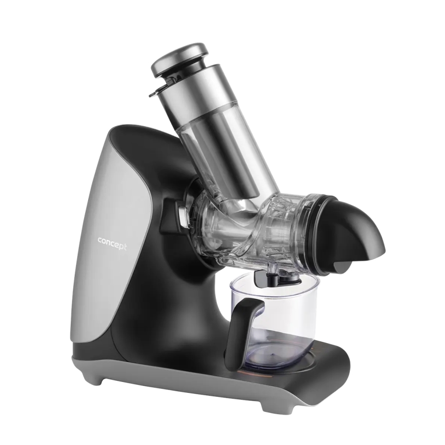 Concept LO7250 - Estrattore di succo orizzontale a coclea 200W/230V nero/acciaio inox