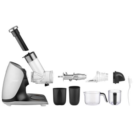Concept LO7250 - Estrattore di succo orizzontale a coclea 200W/230V nero/acciaio inox
