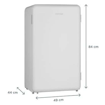 Concept LTR3047whN - Frigorifero retrò 93 l bianco