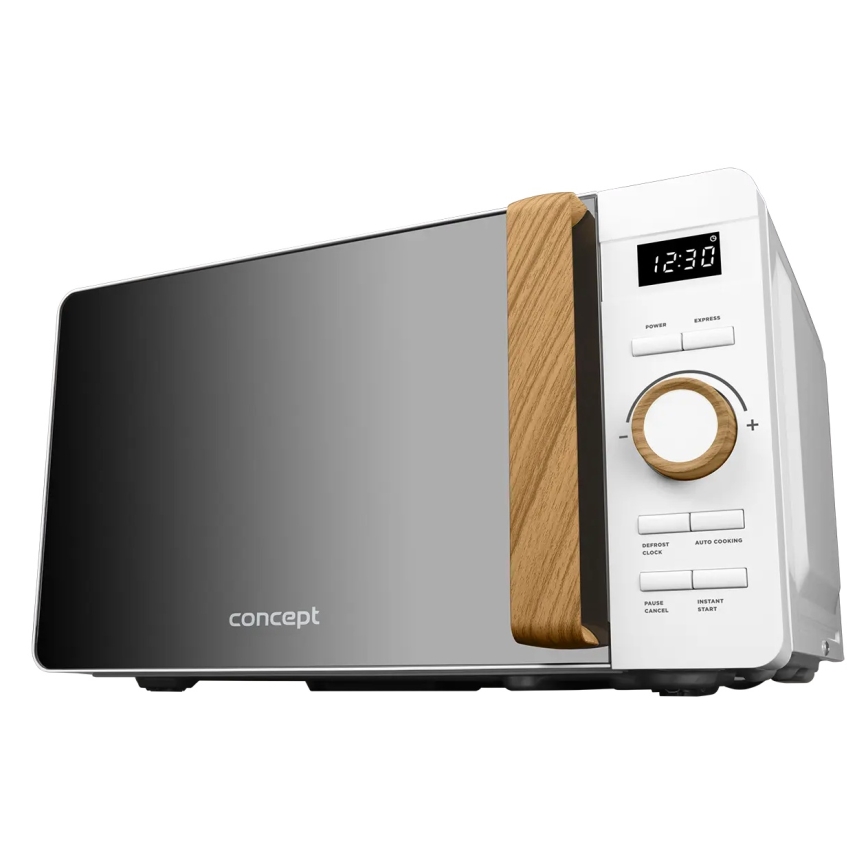 Concept MT4420wh - Forno a microonde 800 W/230 V, 20 L, bianco