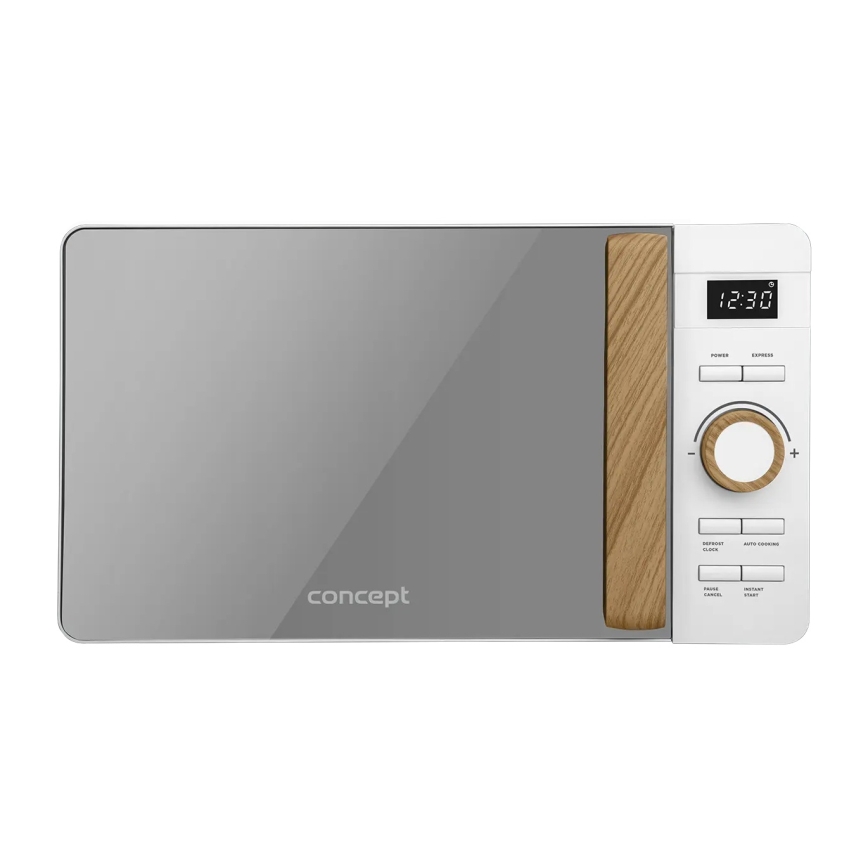 Concept MT4420wh - Forno a microonde 800 W/230 V, 20 L, bianco