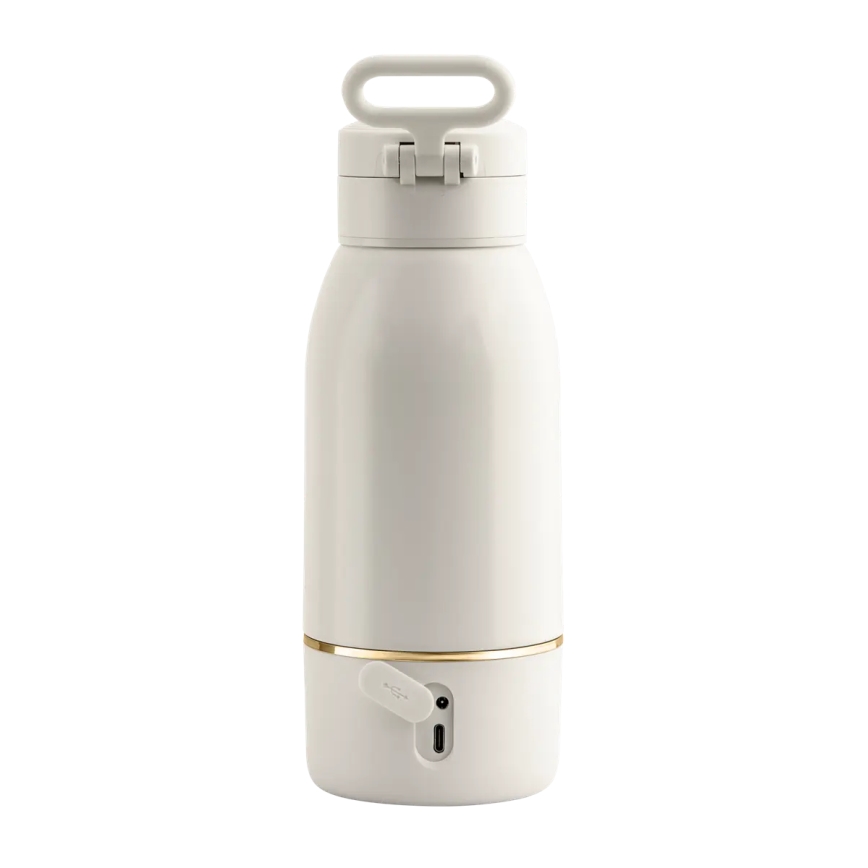 Concept OC4000 - Scaldabiberon da viaggio per acqua e latte KIDO 500 ml 36W/7,4V 5000 mAh beige