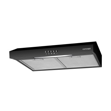 Concept OPP1250bc - Cappa sottopensile 50 cm nera