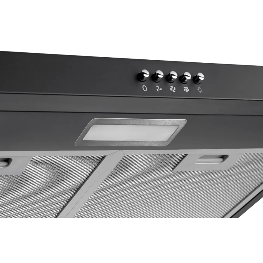 Concept OPP1250bc - Cappa sottopensile 50 cm nera