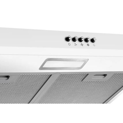 Concept OPP1250wh - Cappa sottopensile 50 cm bianca
