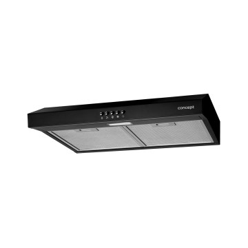 Concept OPP1260bc - Cappa da sottopensile 59,5 cm nera