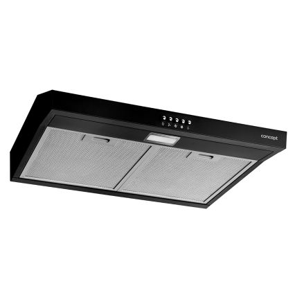Concept OPP1260bc - Cappa da sottopensile 59,5 cm nera
