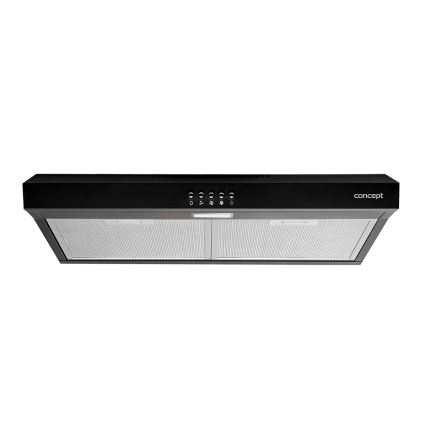 Concept OPP1260bc - Cappa da sottopensile 59,5 cm nera