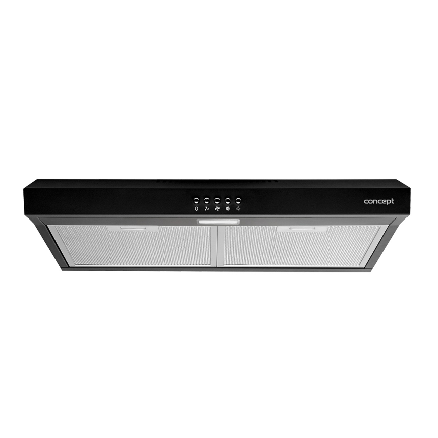 Concept OPP1260bc - Cappa da sottopensile 59,5 cm nera