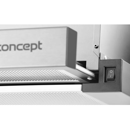 Concept OPV3150 - Cappa estraibile 49,5 cm in acciaio inox