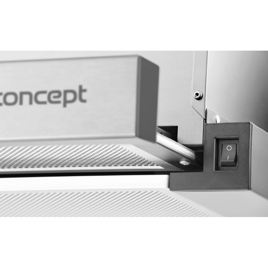 Concept OPV3150 - Cappa estraibile 49,5 cm in acciaio inox
