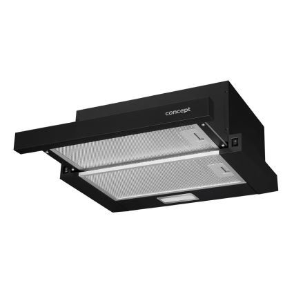 Concept OPV3150bc - Cappa estraibile 49,5 cm, nera