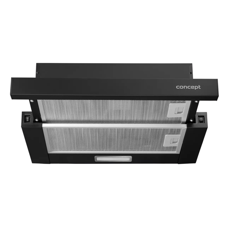 Concept OPV3150bc - Cappa estraibile 49,5 cm, nera